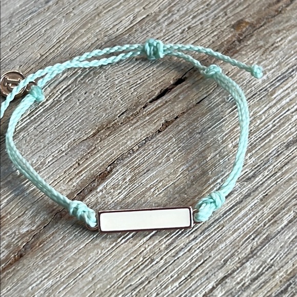 Pura Vida Bracelet Bundle Silver Shell Green Wave Gold Seed Bead Charm Rare Mint - Picture 7 of 8